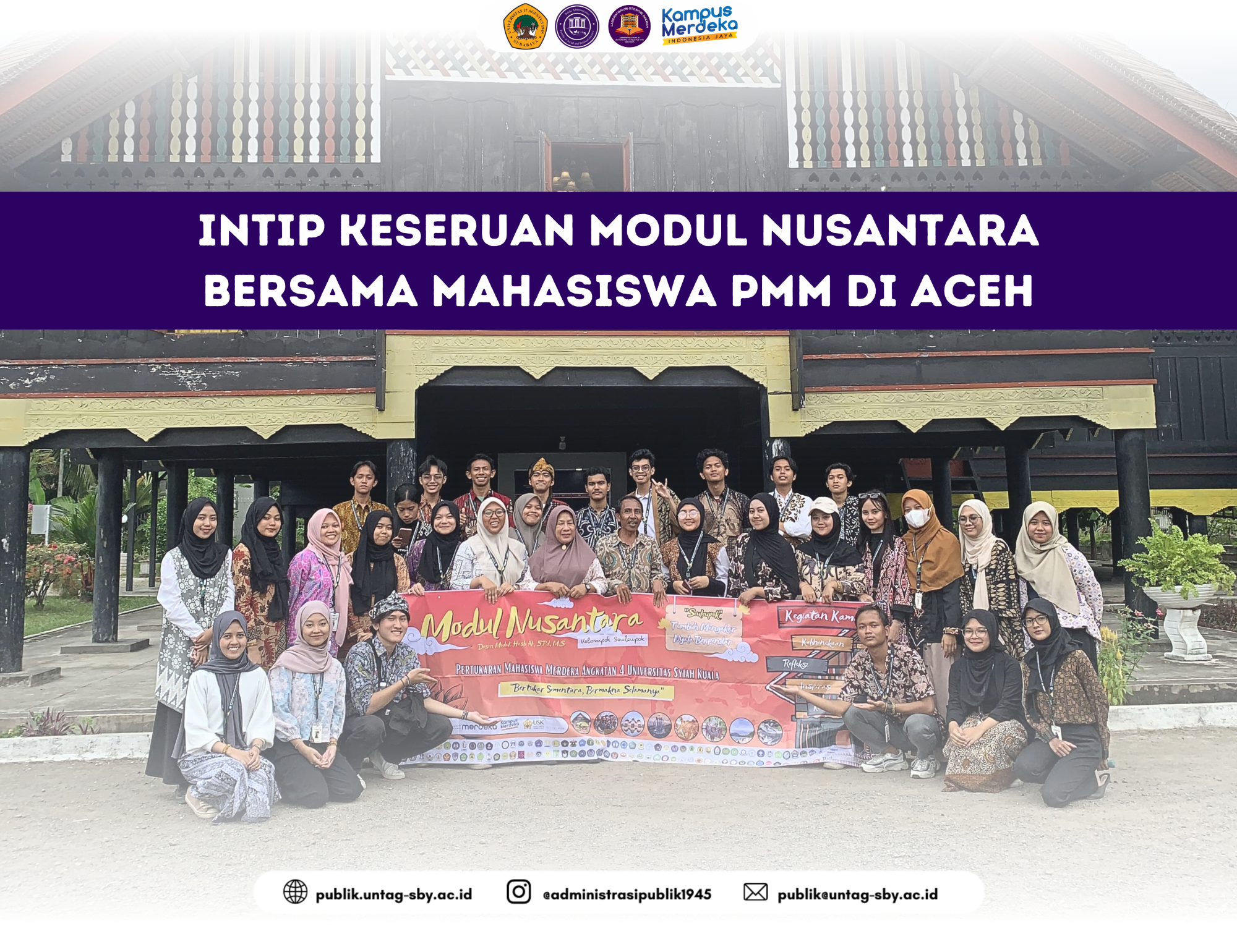 Keseruan Modul Nusantara di Aceh