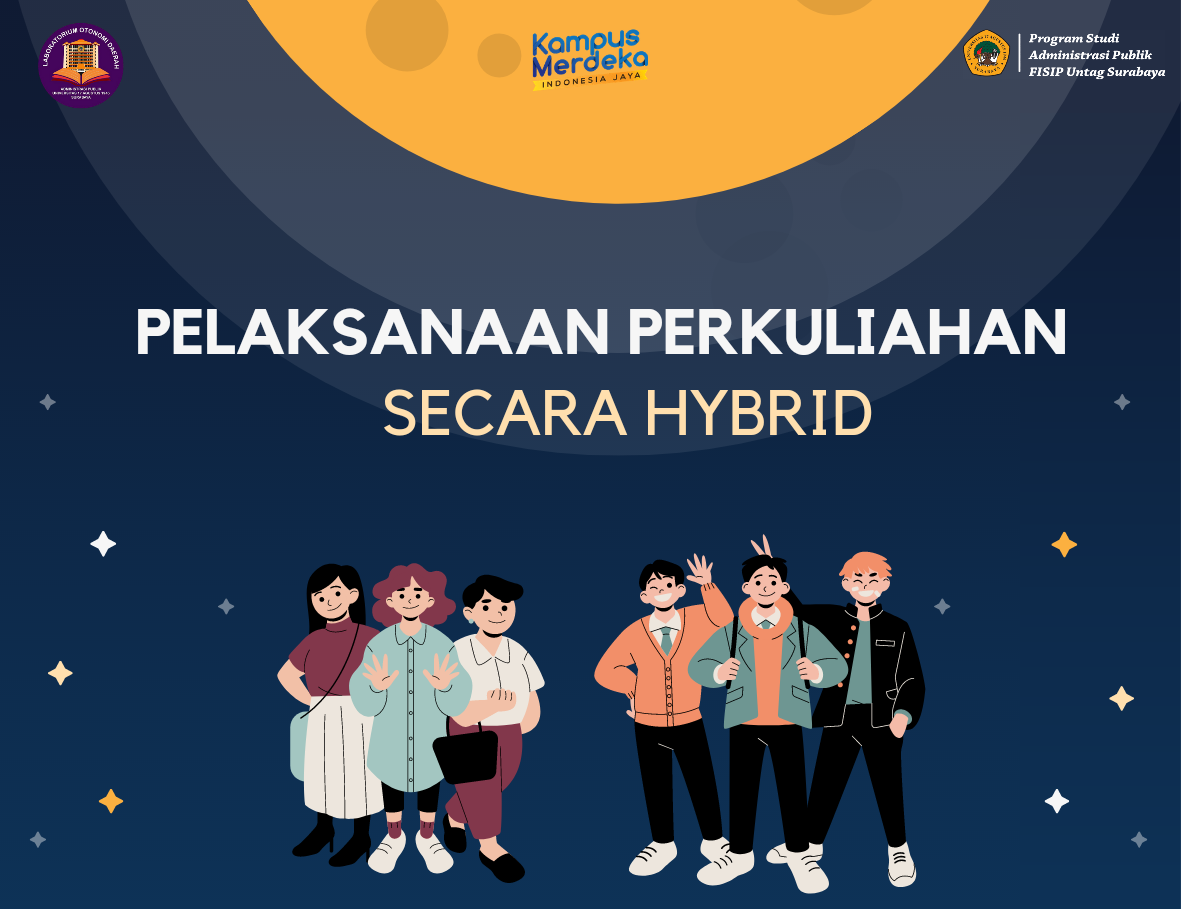 Pelaksanaan Kuliah Hybrid UNTAG Surabaya