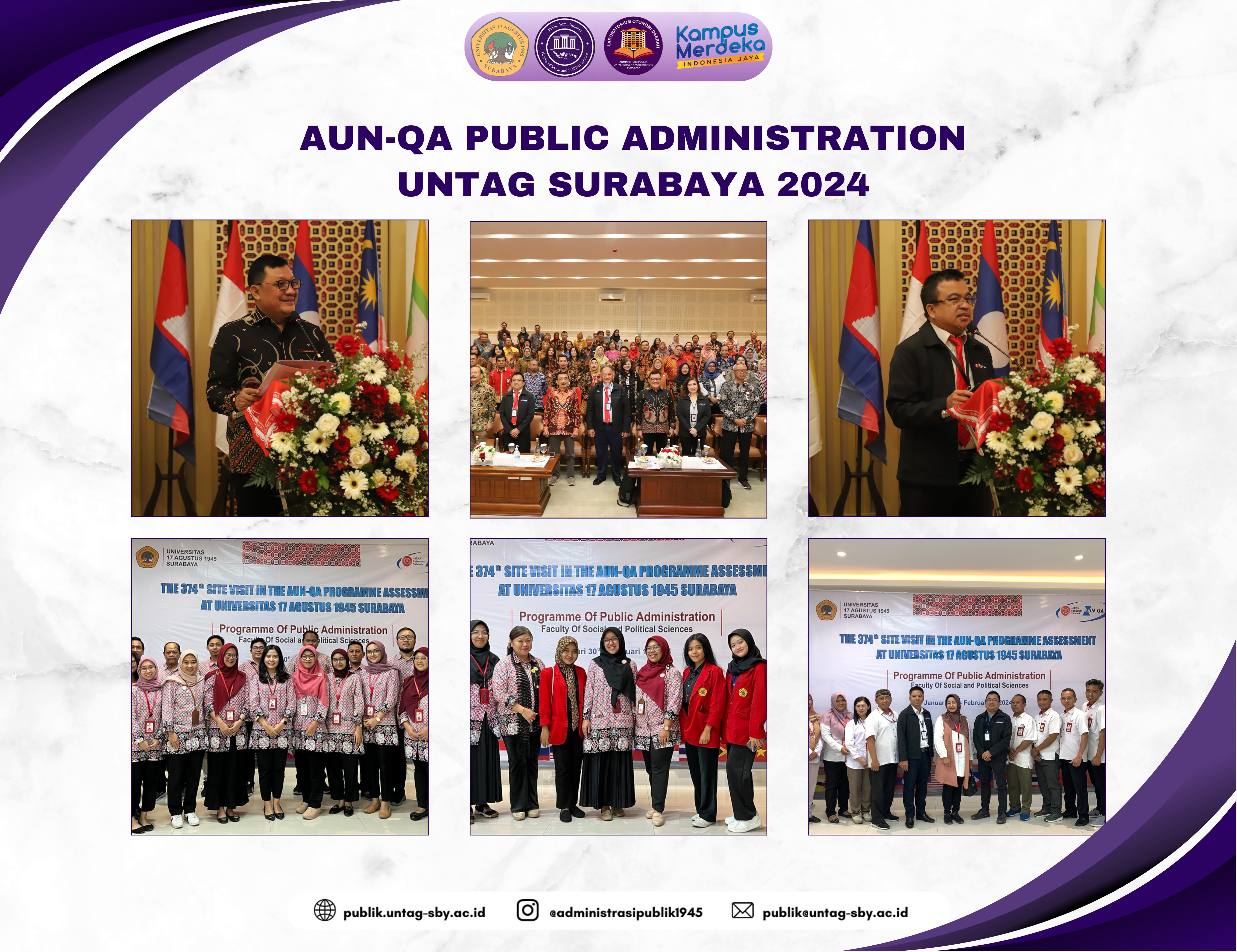 VISITING SAR AUN-QA PUBLIC ADMINISTRATION UNTAG SURABAYA 2024