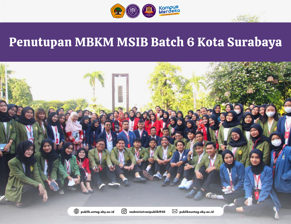 Penutupan MBKM MSIB Batch 6 Kota Surabaya