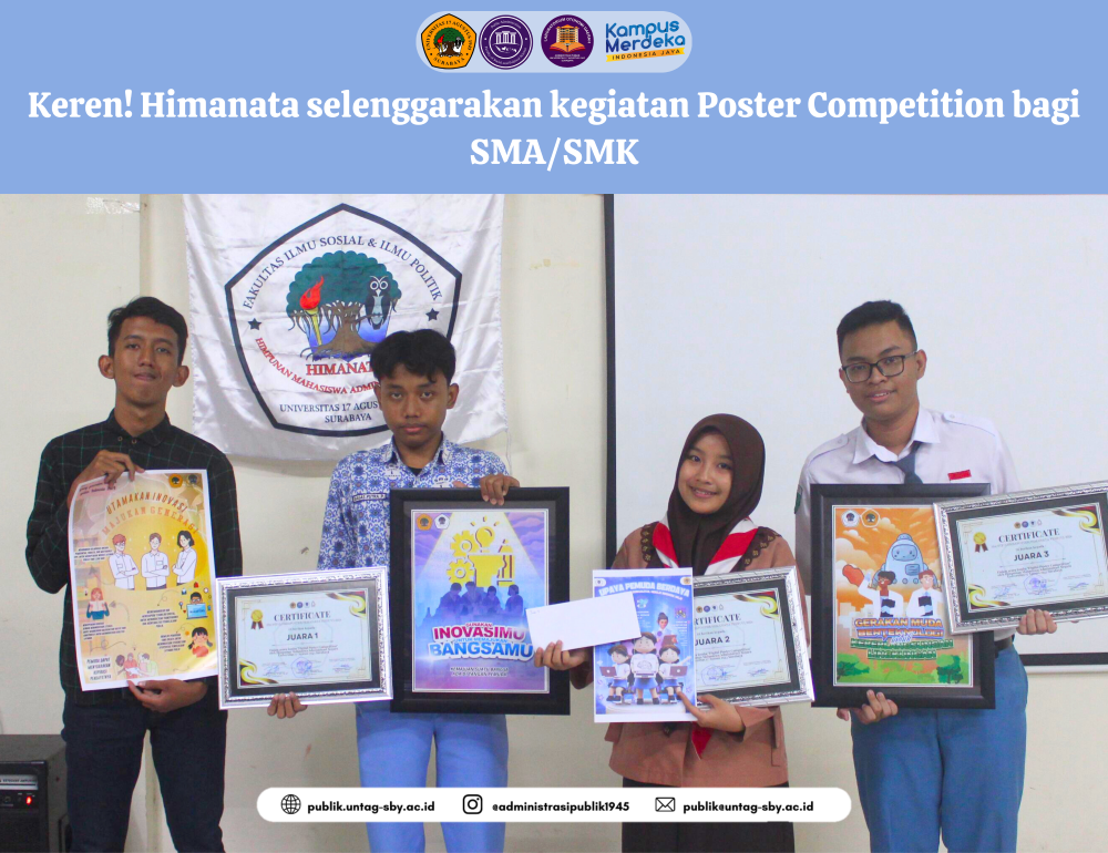 Himanata selenggarakan kegiatan Poster Competition bagi SMA/SMK
