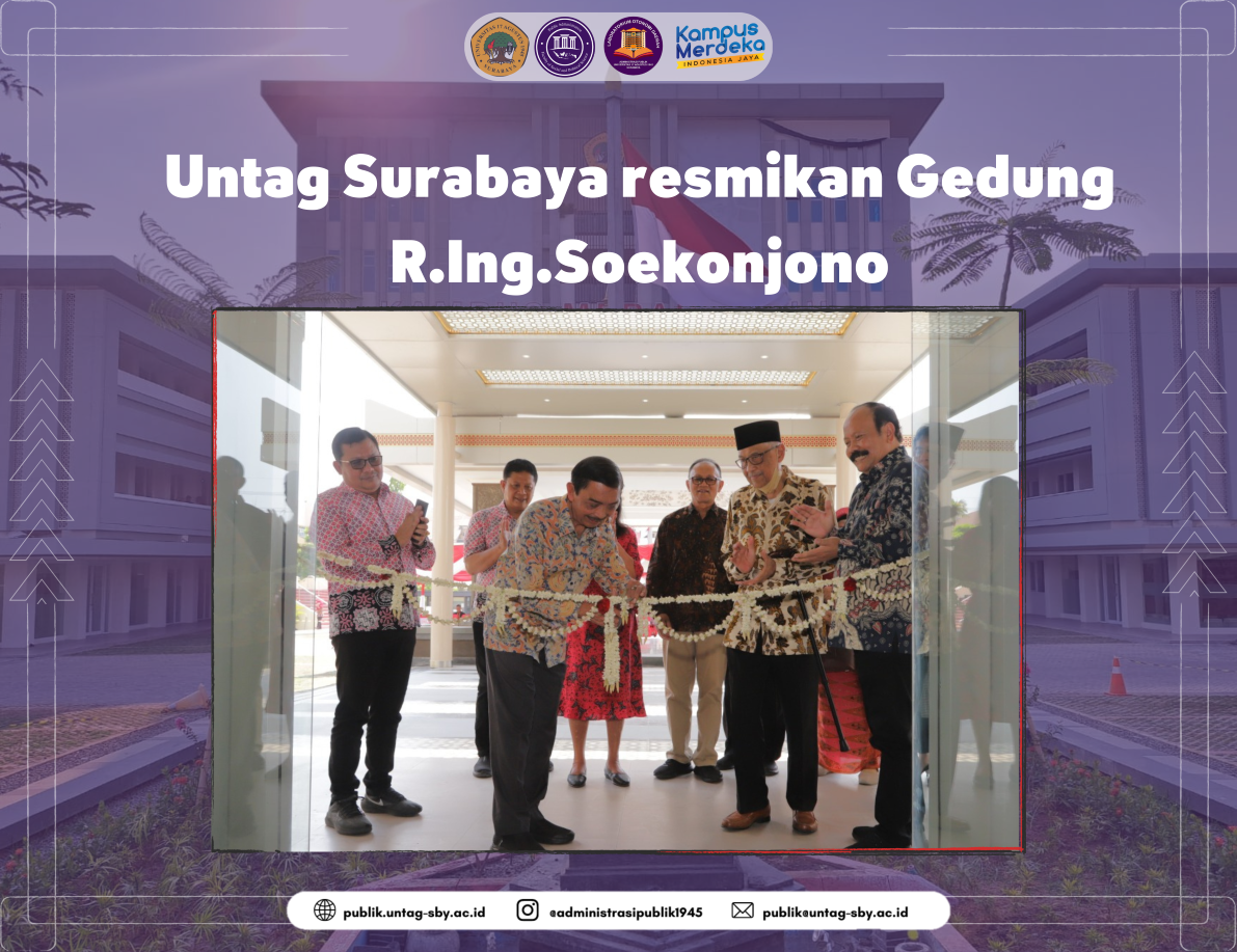 Untag Surabaya resmikan Gedung R. Ing. Soekonjono
