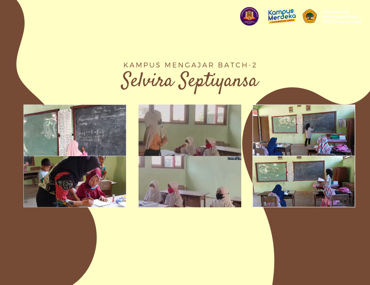 KAMPUS MENGAJAR - SELVIRA SEPTIYANSA MENGAJAR DI SEKOLAH DASAR NEGERI MOJOMALANG II KABUPATEN TUBAN