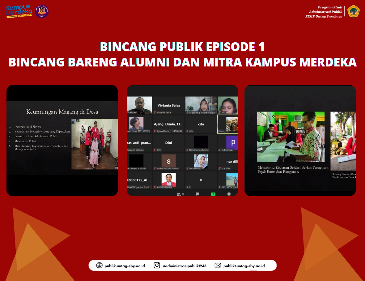 BINCANG PUBLIK EPISODE 1 BARENG ALUMNI DAN MITRA KAMPUS MERDEKA