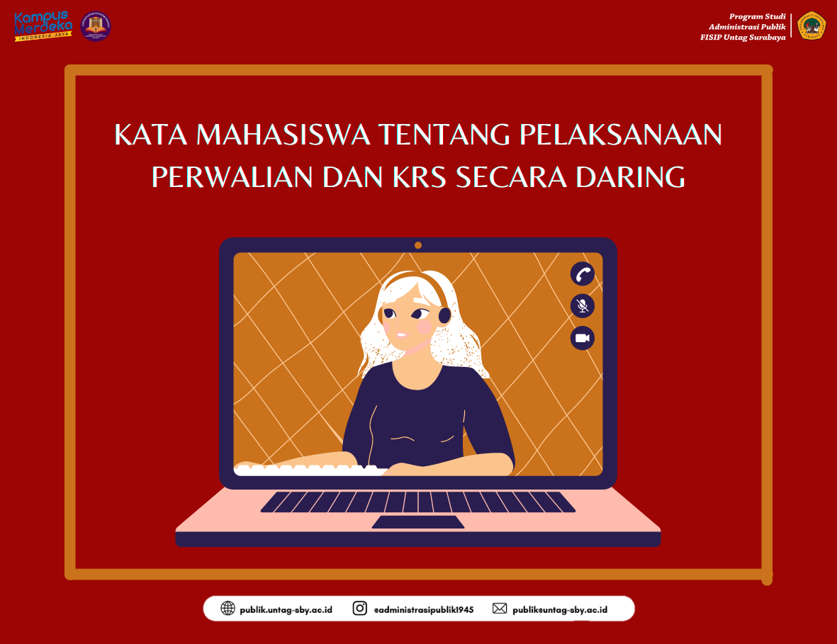 KATA MAHASISWA TENTANG PERWALIAN DAN KRS SECARA DARING