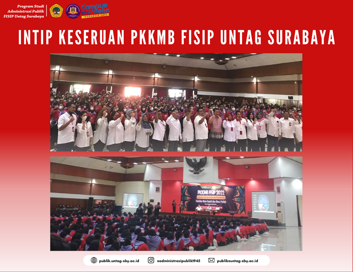 INTIP KESERUAN PKKMB FISIP UNTAG SURABAYA