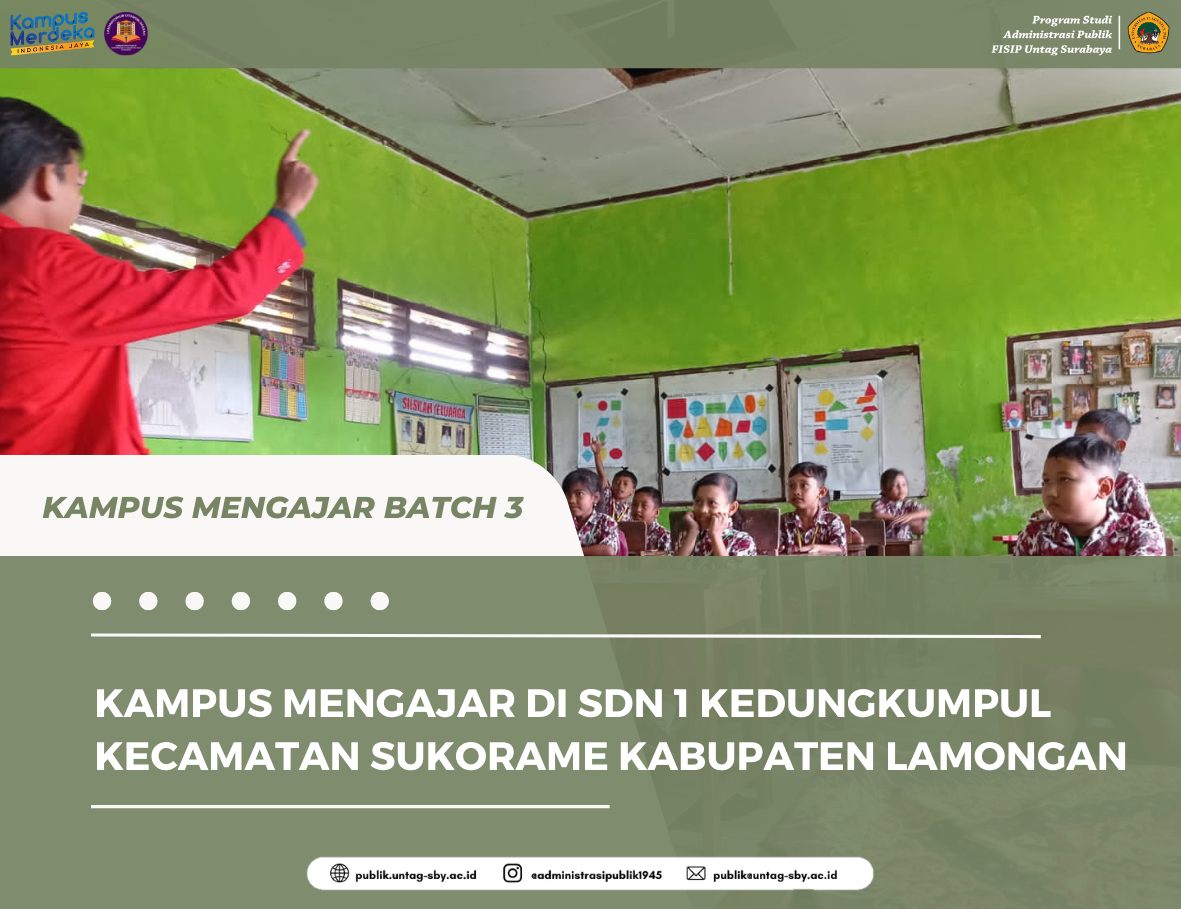 KAMPUS MENGAJAR BATCH III DI SDN 1 KEDUNGKUMPUL