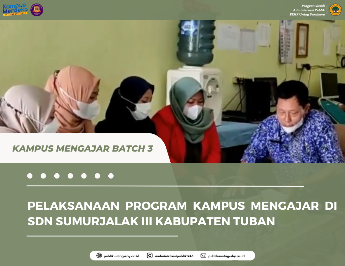 PELAKSANAAN PROGRAM KAMPUS MENGAJAR DI SDN SUMURJALAK III