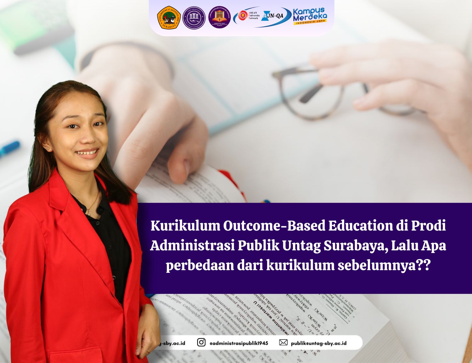 Kurikulum Outcome-based education di Prodi Administrasi Publik Untag Surabaya, Lalu Apa Perbedaan dari Kurikulum Sebelumnya?