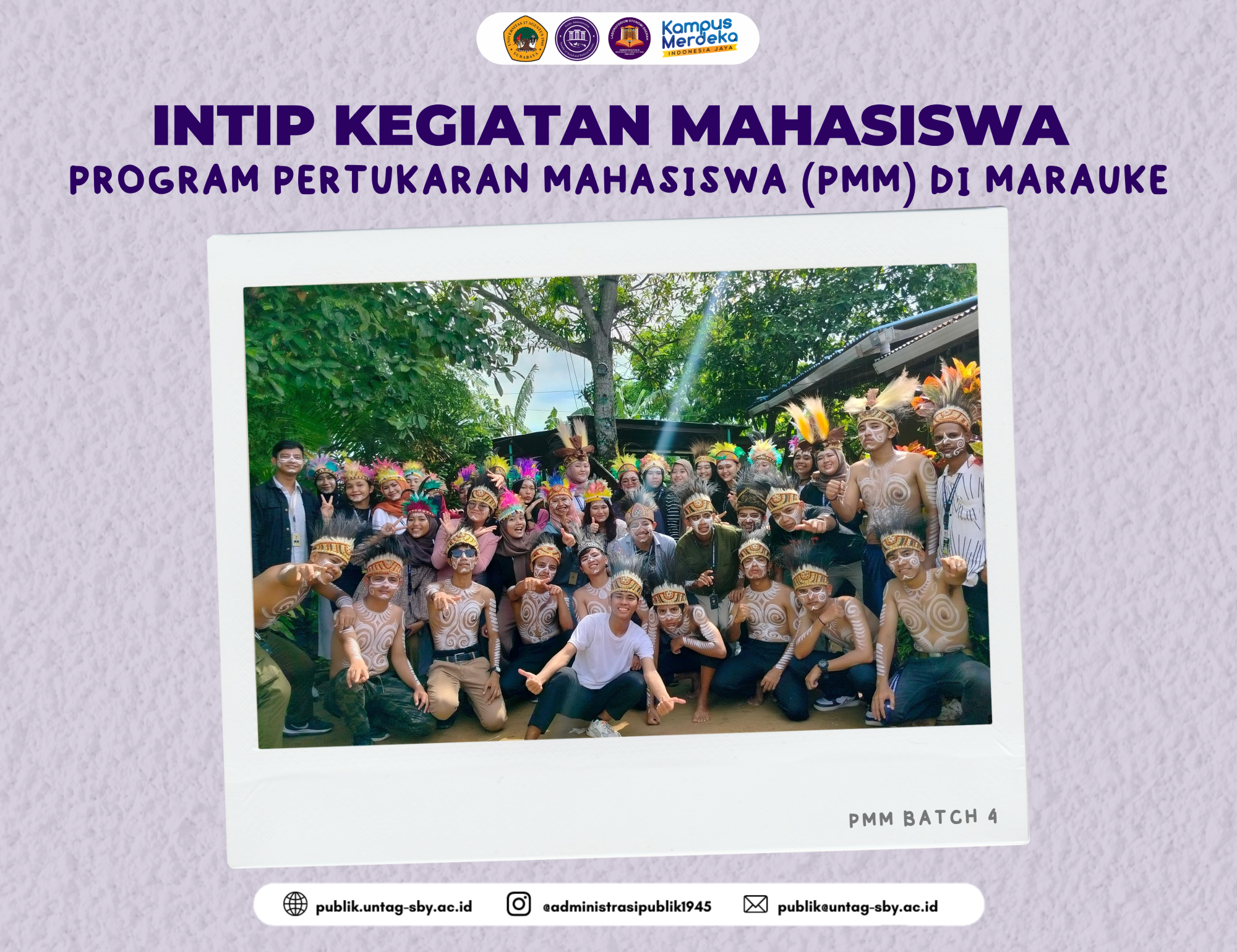 Kegiatan Mahasiswa Program Pertukaran Mahasiswa di Marauke