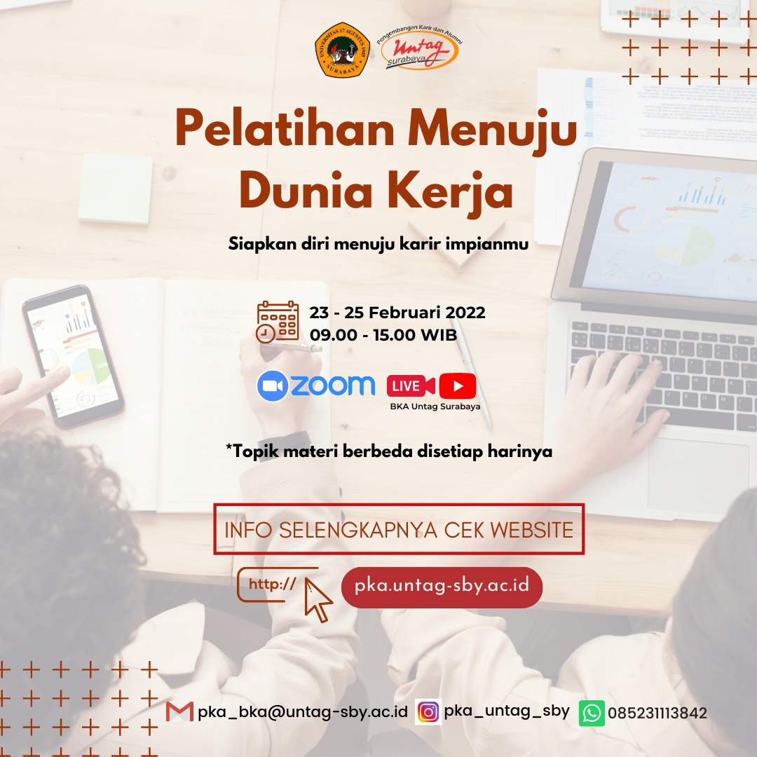 PELATIHAN MENUJU DUNIA KERJA