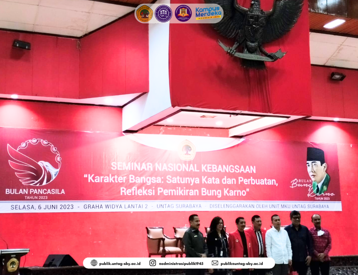 SEMINAR NASIONAL KEBANGSAAN DI UNTAG SURABAYA