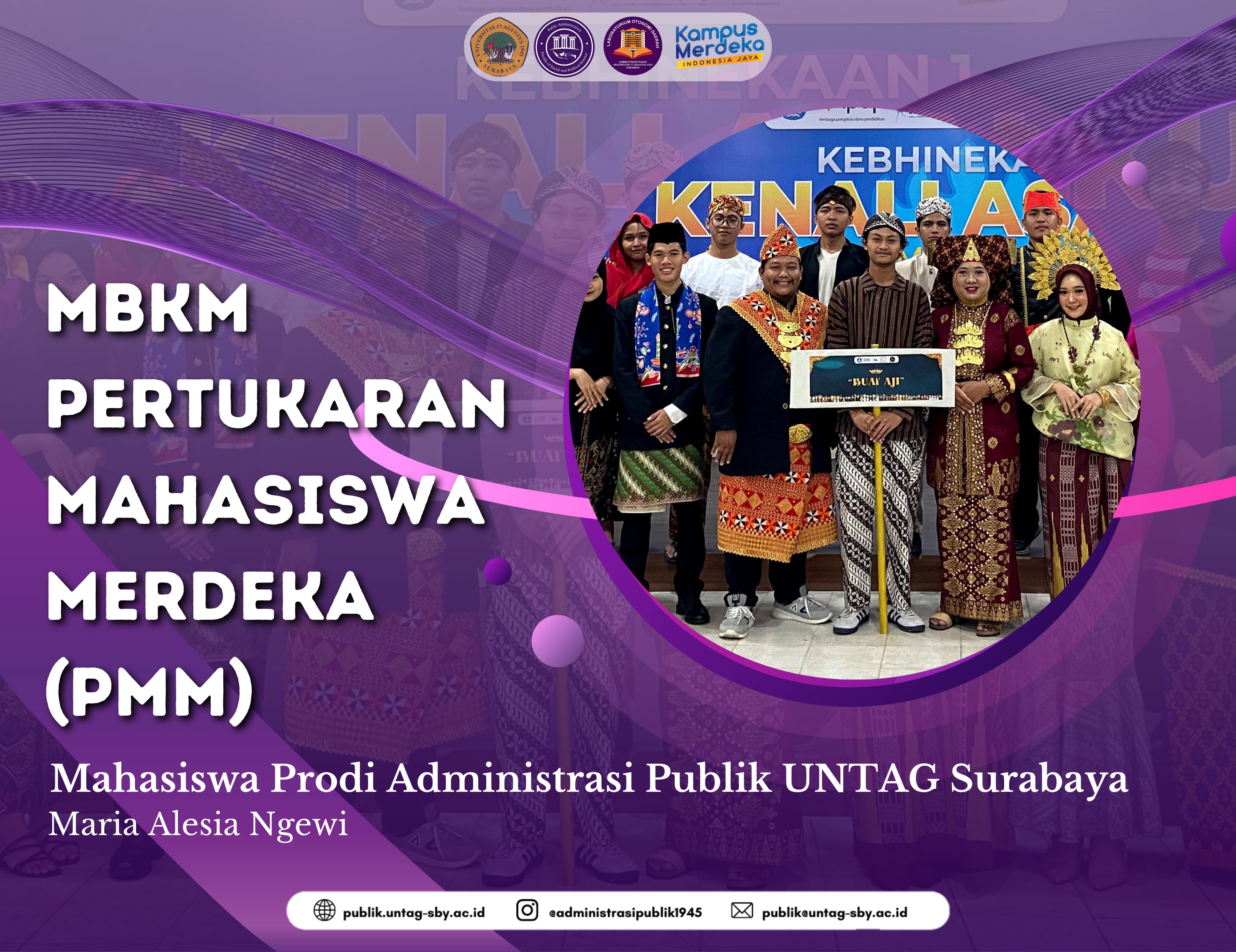 Keseruan Mahasiswa Administrasi Publik Dalam Mengikuti Kegiatan PMM 4 tahun 2023