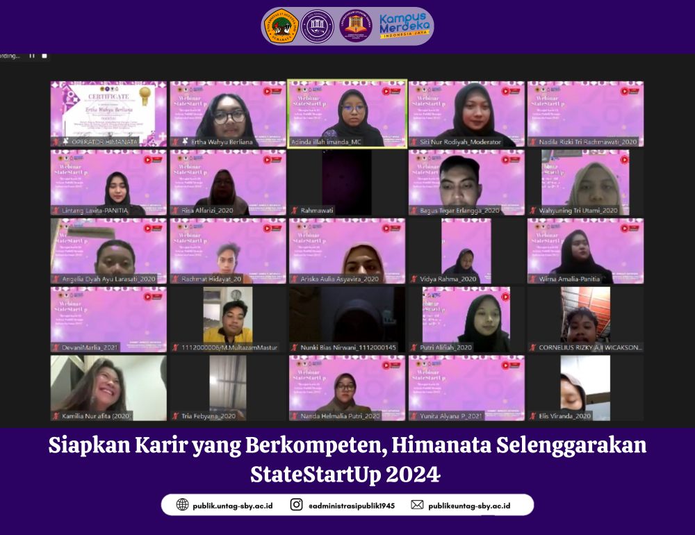 Siapkan Karir yang Berkompeten, Himanata Selenggarakan StateStartUp 2024