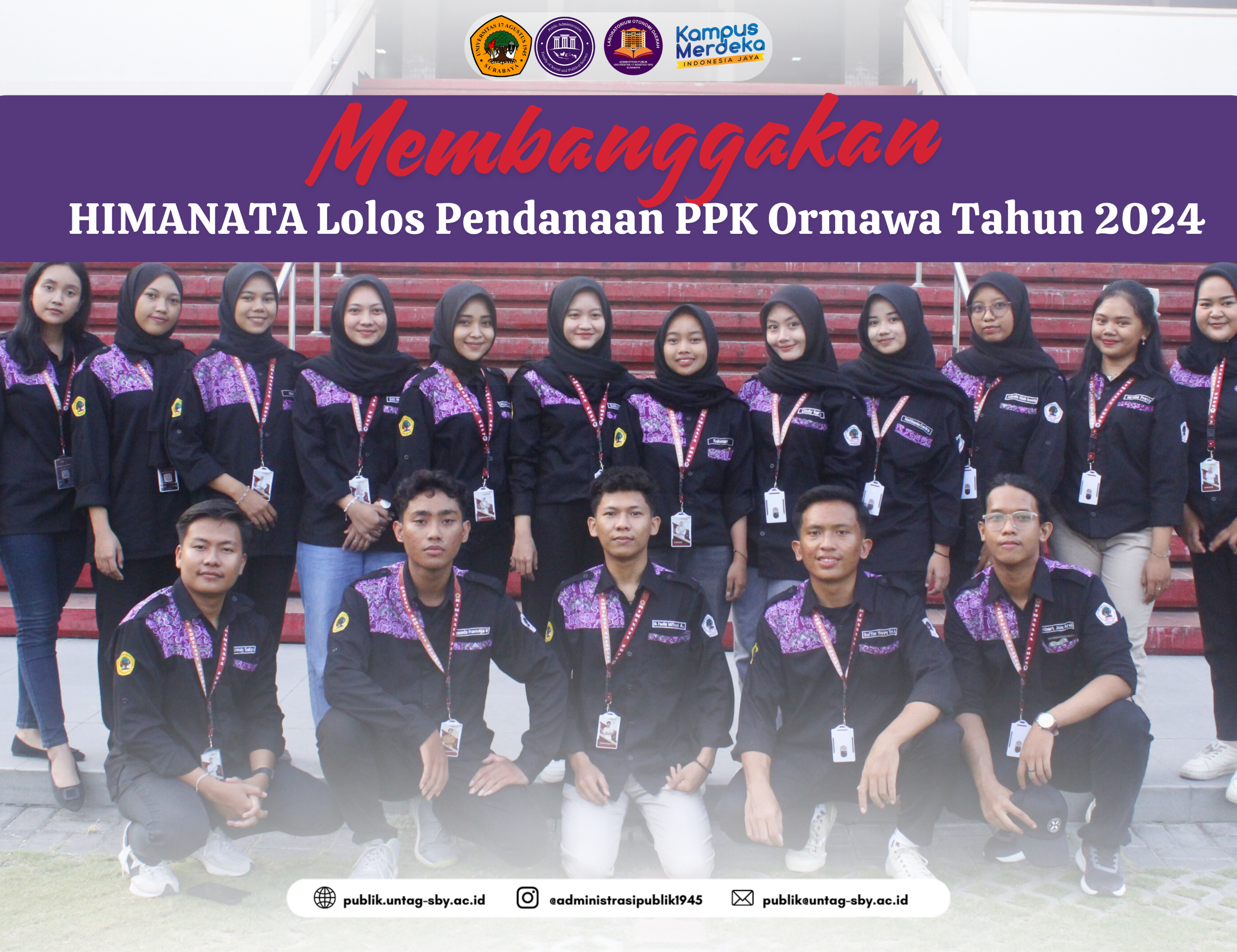 HIMANATA Lolos Pendanaan PPK Ormawa Tahun 2024