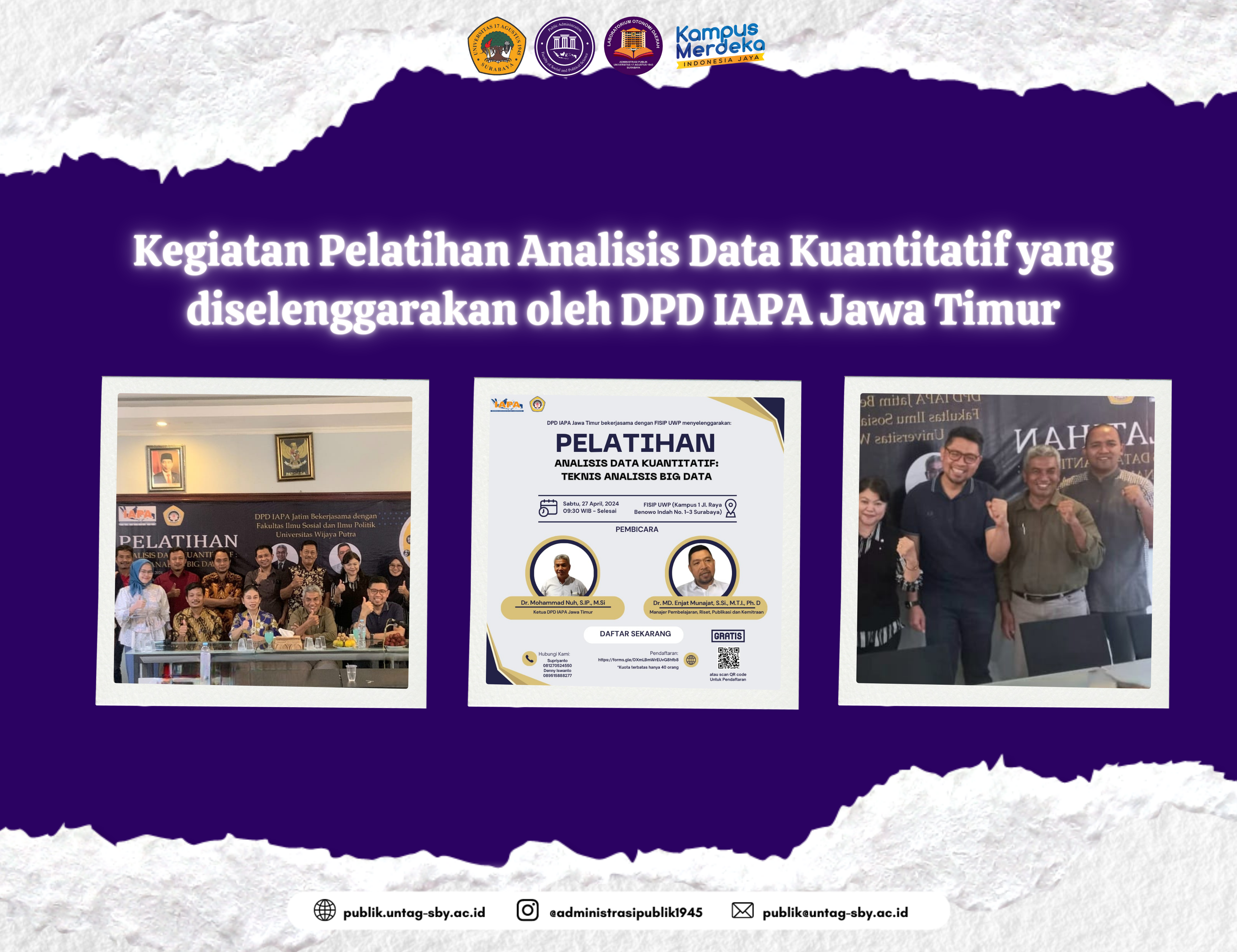 Pelatihan Analisis Data Kuantitatif 