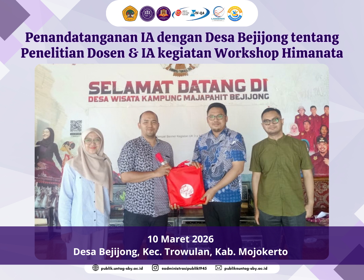 Sinergi Akademik dan Desa: Penandatanganan IA di Desa Bejijong