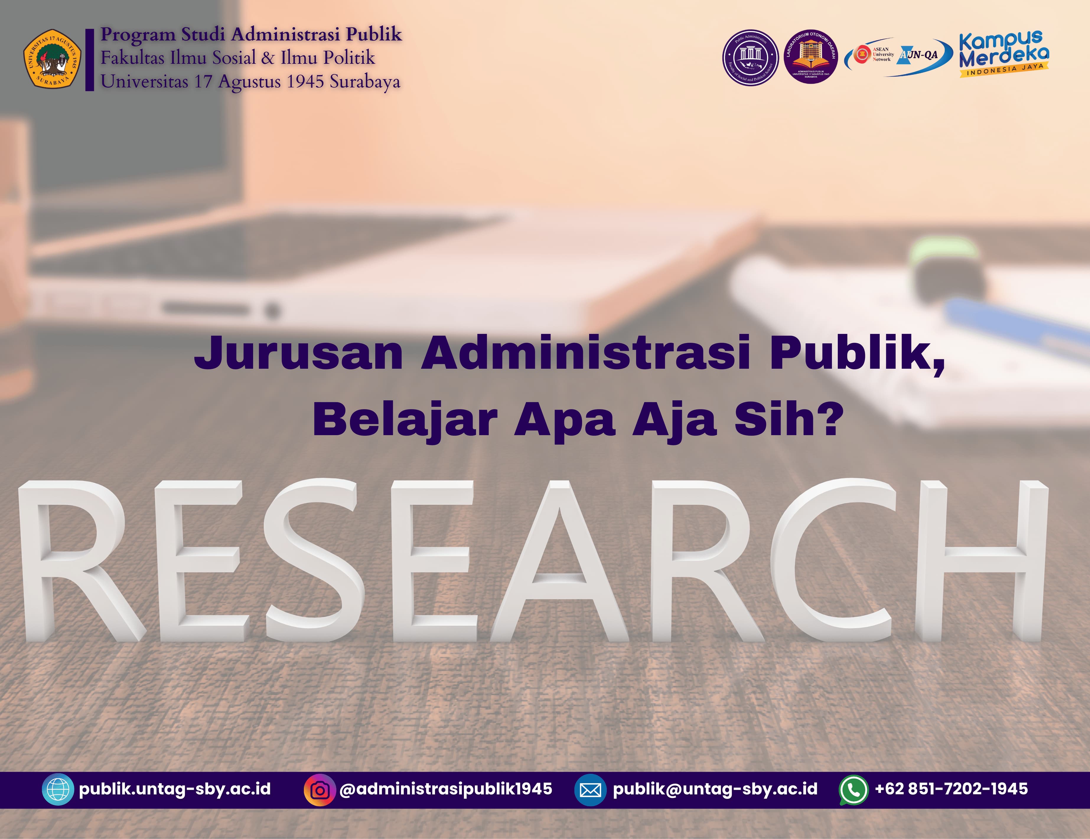 Jurusan Administrasi Publik, Belajar Apa Aja Sih?