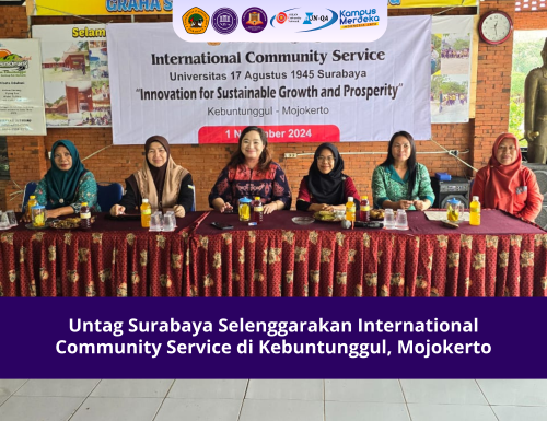 Untag Surabaya Selenggarakan International Community Service di Kebuntunggul, Mojokerto