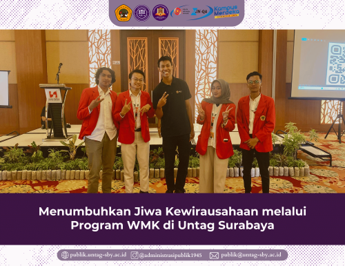 Menumbuhkan Jiwa Kewirausahaan melalui Program WMK di Untag Surabaya