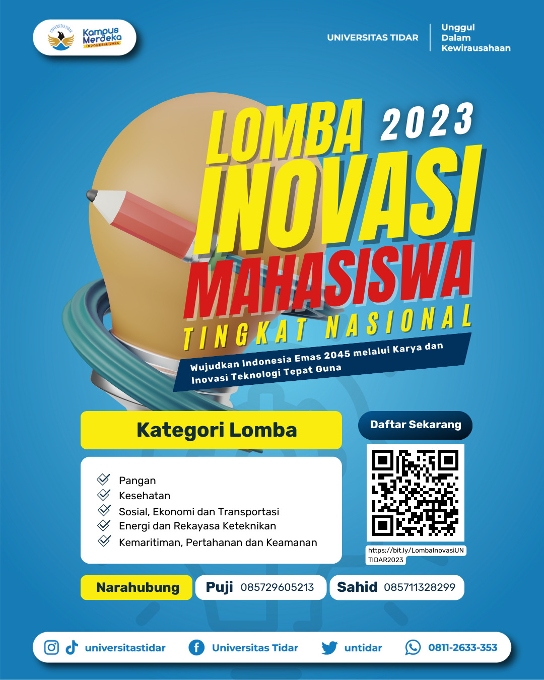 LOMBA INOVASI MAHASISWA 2023