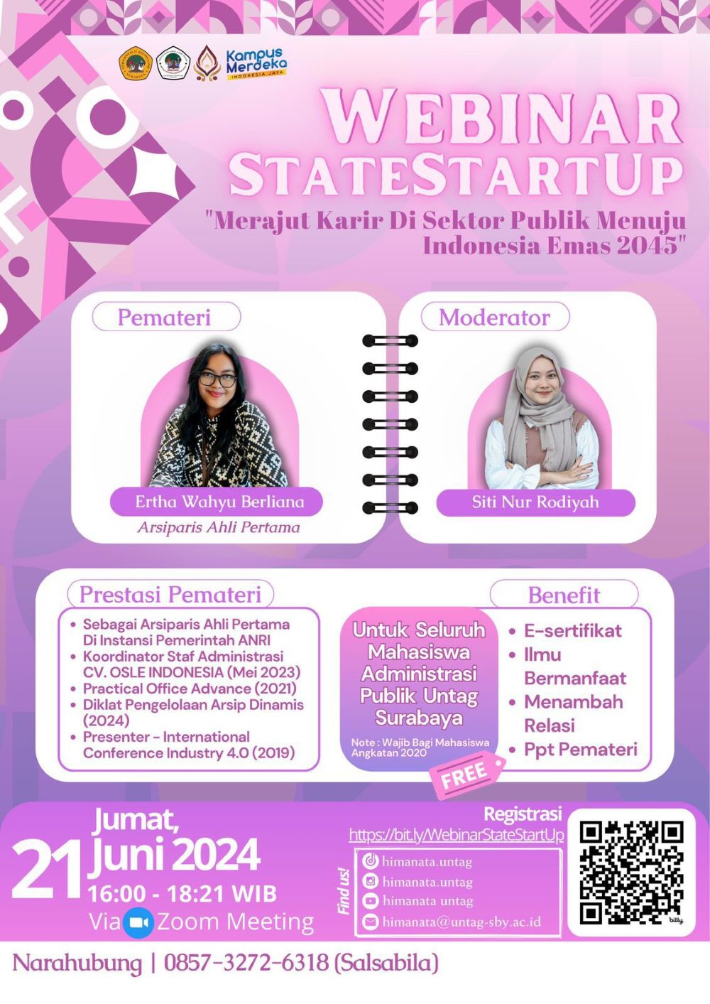 Buat Kalian yang Mau Lulus - Webinar StateStartUp