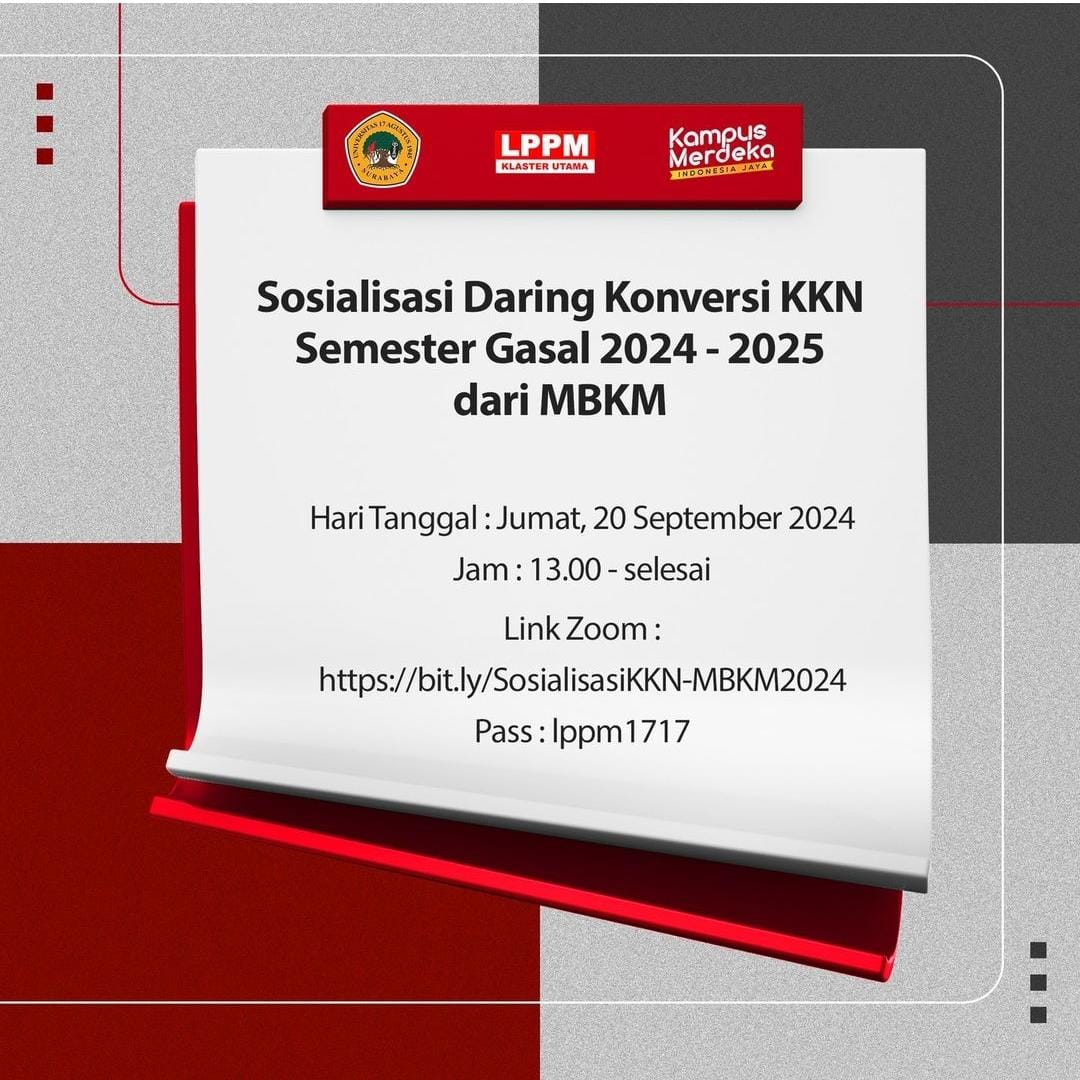 Sosialisasi Daring Konversi KKN Periode Gasal 2024/2025