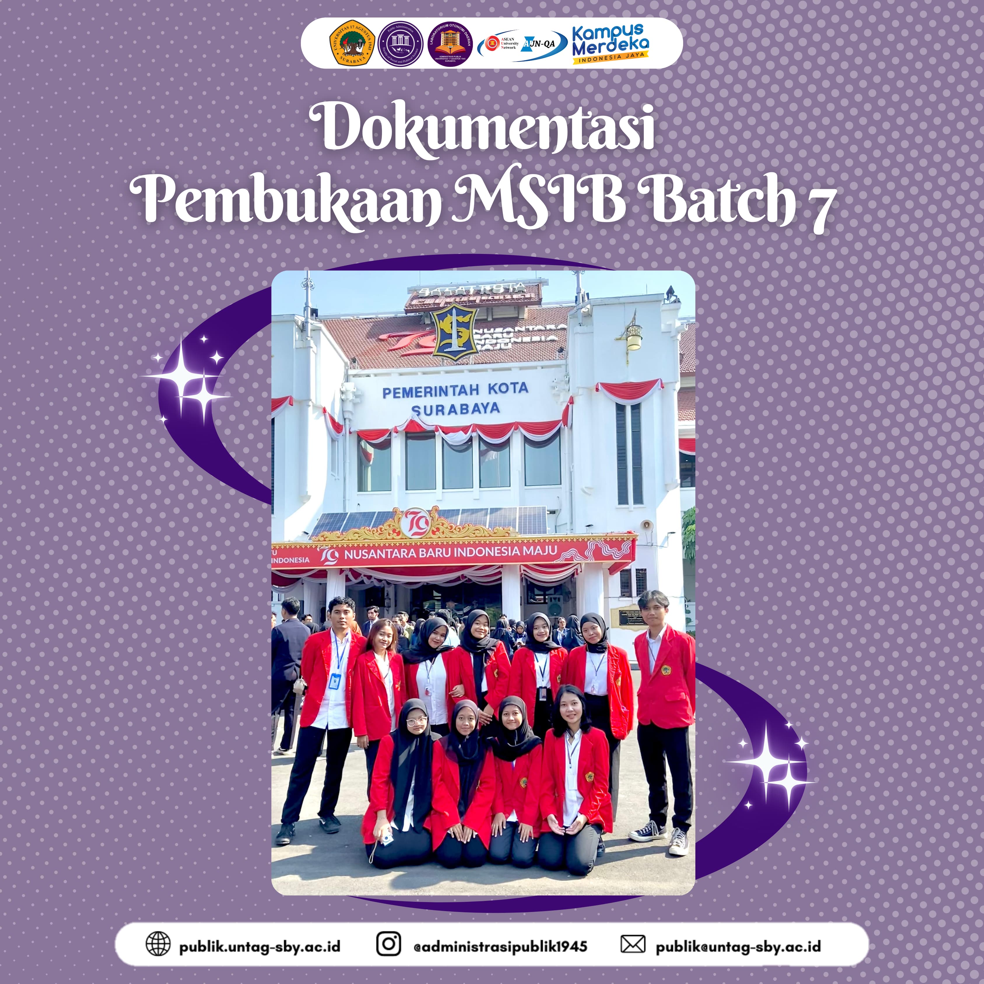 MSIB Batch 6 Resmi Dibuka di Kota Surabaya, Ratusan Mahasiswa Siap Mengasah Keterampilan dan Berkontribusi untuk Negeri