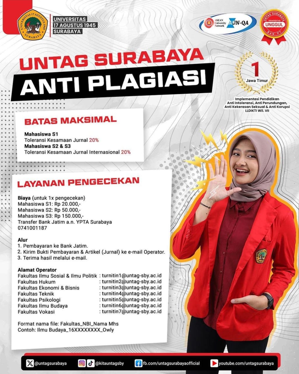 Layanan Pengecekan Plagiasi untuk Skripsi