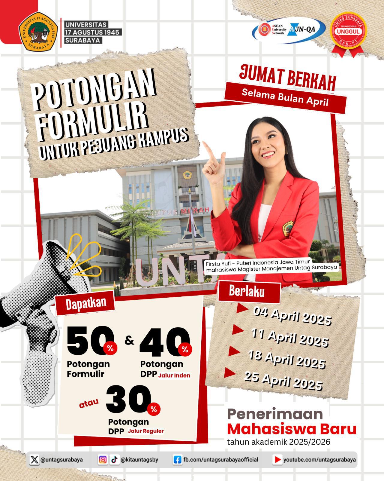 PMB ada Potongan Harga Lagi Lhooooo