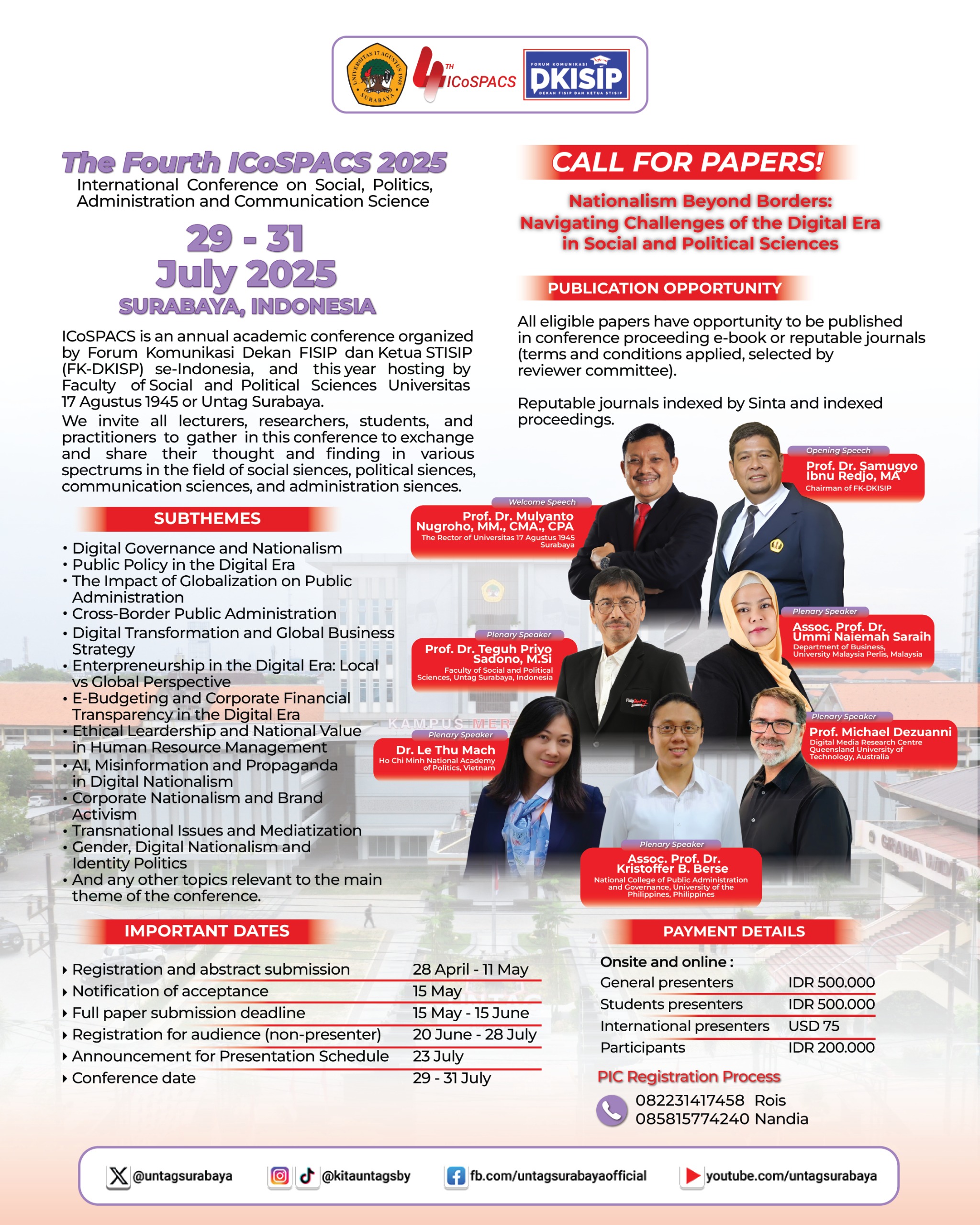 Seminar Internasional FISIP Tahun 2025