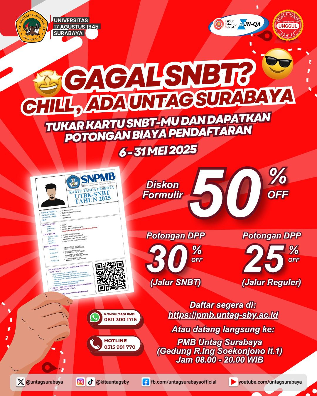 Ayoo Daftar Untag Surabaya