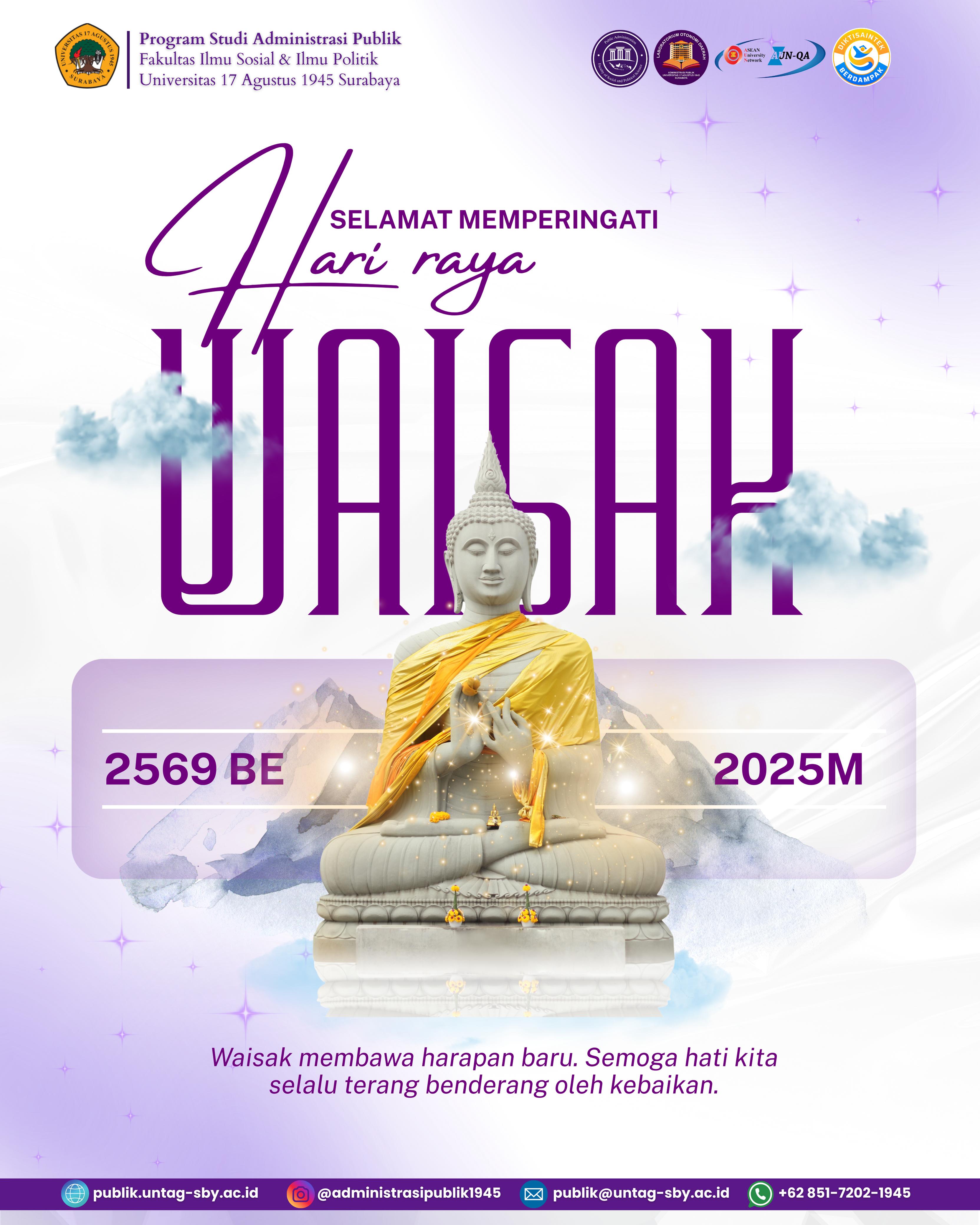 Selamat Hari Raya Waisak 2025