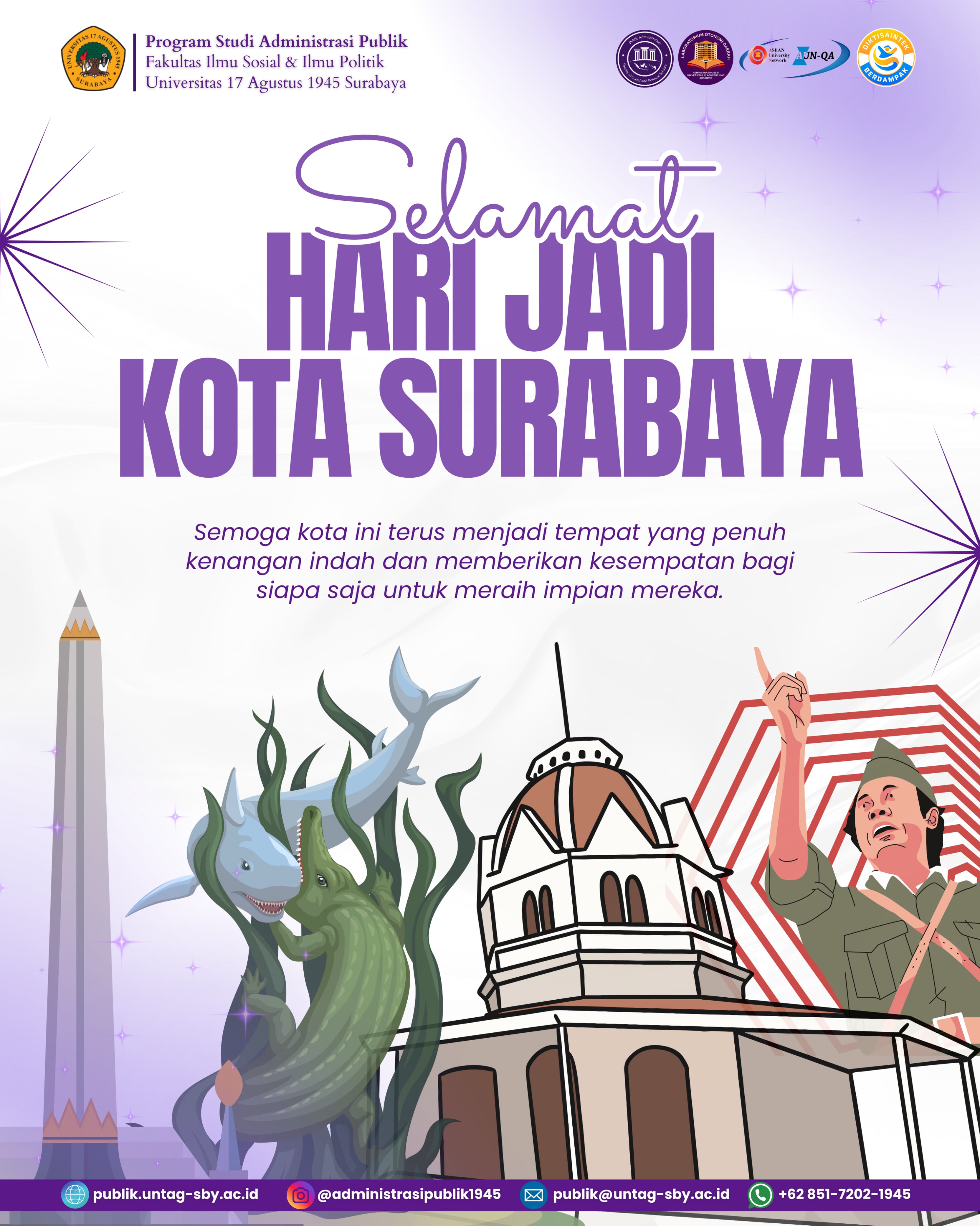 Selamat Ulang Tahun Kota Surabaya