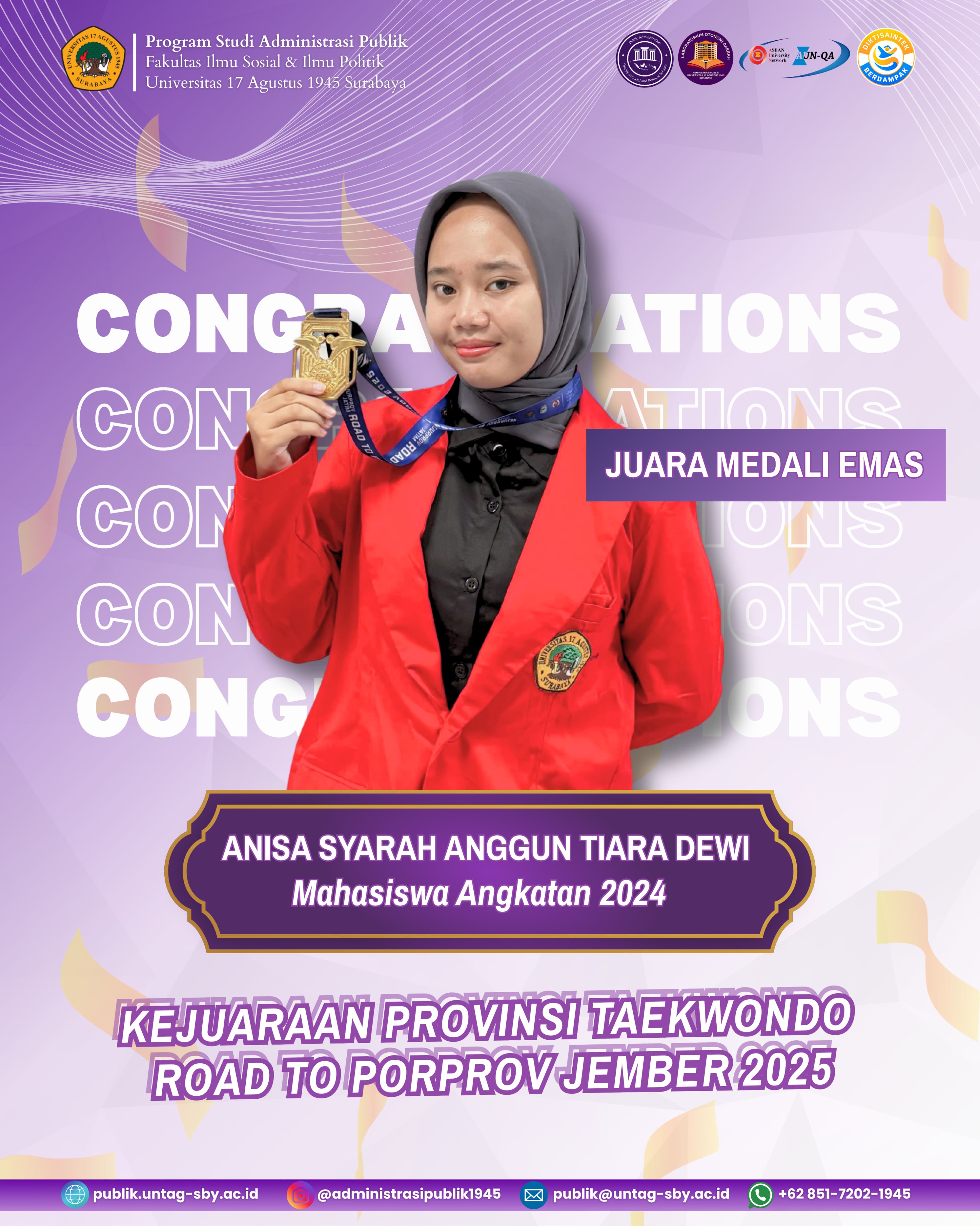 Prestasi Mahasiswa Dulur Publik Anisa Syarah Anggun Tiara Dewi