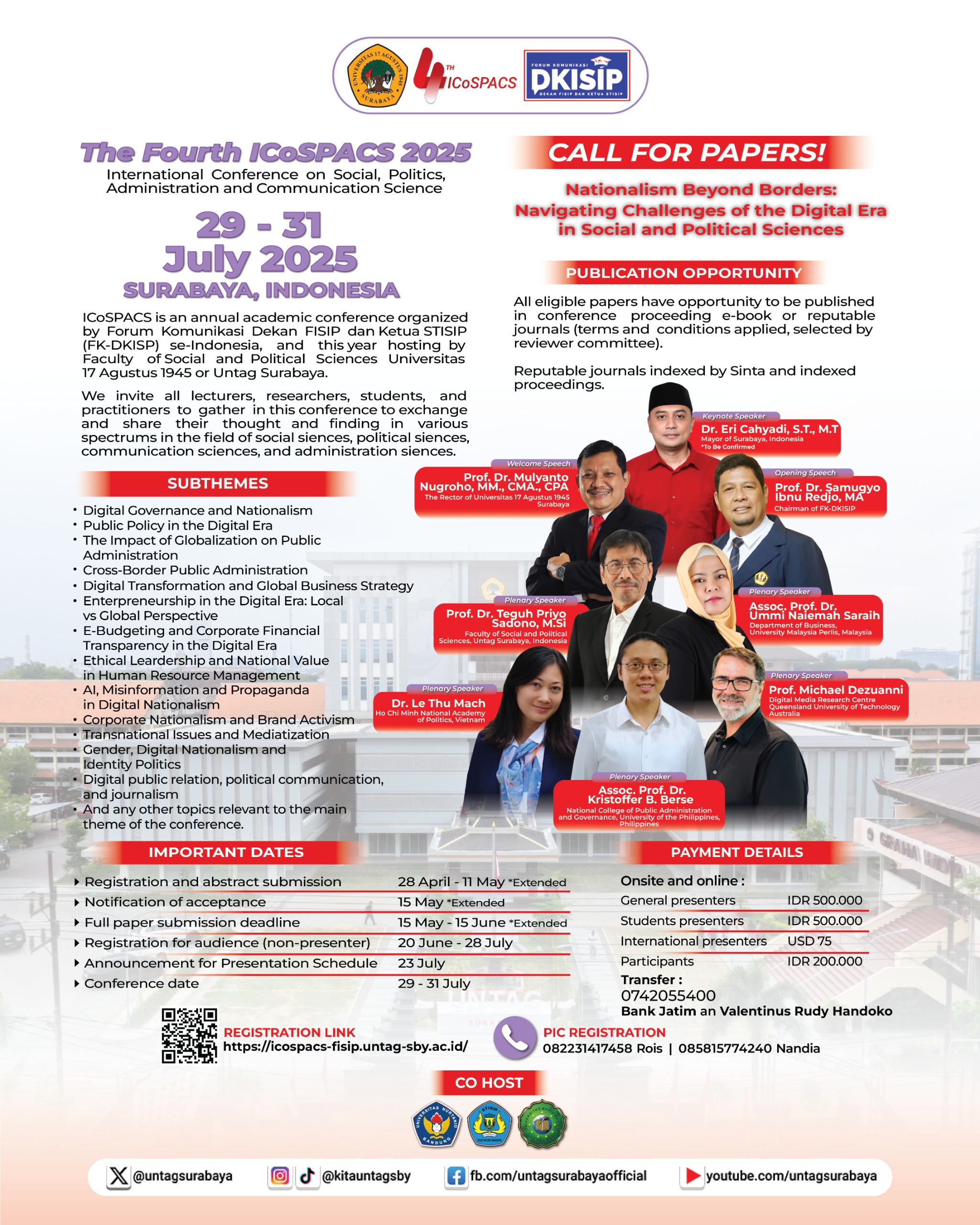 Seminar Internasional FISIP Tahun 2025