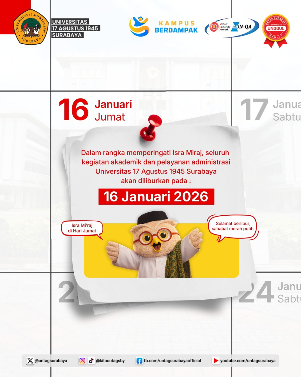 Libur Memperingati Isra Mi'raj