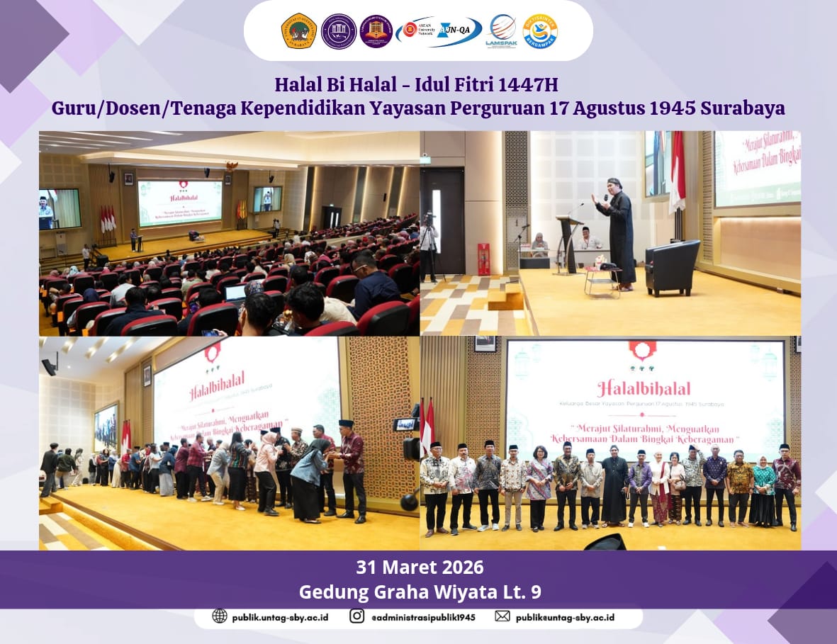 Yayasan Perguruan 17 Agustus 1945 Surabaya Gelar Halal Bi Halal Idul Fitri 1447H