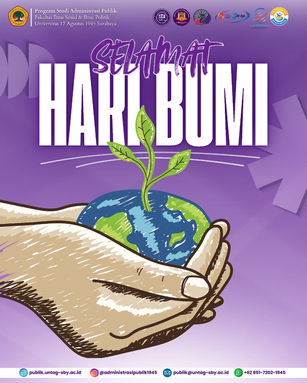Peringati Hari Bumi 2026, Prodi Administrasi Publik Wujudkan Keberlanjutan Lingkungan