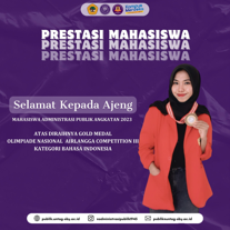 PRESTASI MAHASISWA - AJENG 