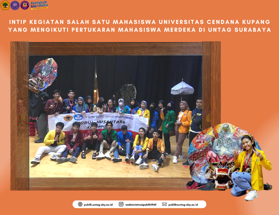 INTIP KEGIATAN SALAH SATU MAHASISWA UNIVERSITAS CENDANA KUPANG YANG MENGIKUTI PMM