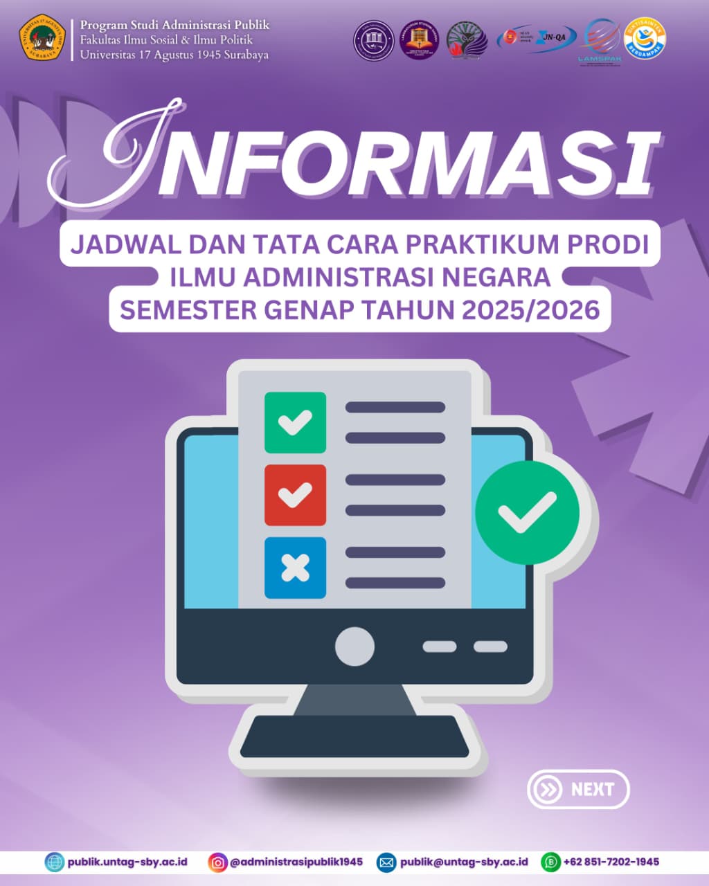Praktikum Is Calling! Simak Tata Cara Panduan Lengkap Pendaftaran Praktikum 