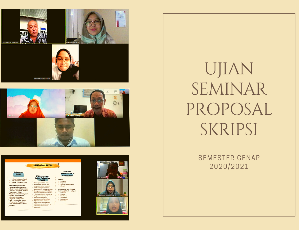 Ujian Seminar Proposal Skripsi